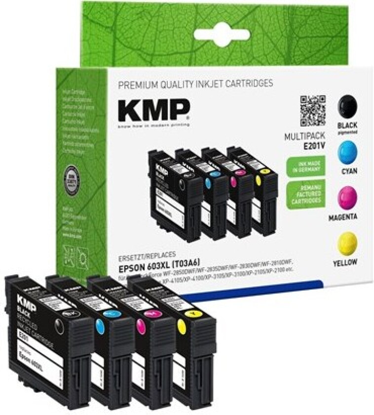 MULTIPACK E201V - Blekkpatron Blå