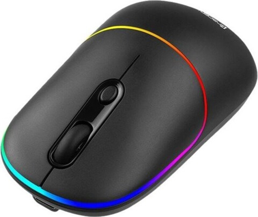 RATERO - mouse - RF 2.4 GHz - black - Mus - Optisk - 4 - Svart