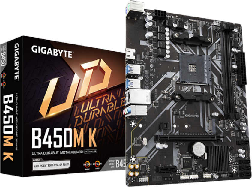 B450M K Hovedkort - AMD B450 - AMD AM4 socket - DDR4 RAM - Micro-ATX