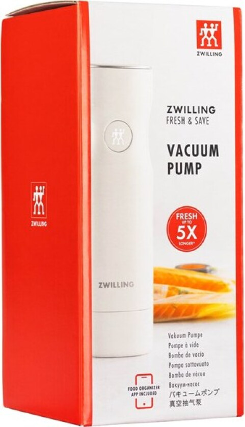 Fresh & Save handheld vacuum bag sealer - white