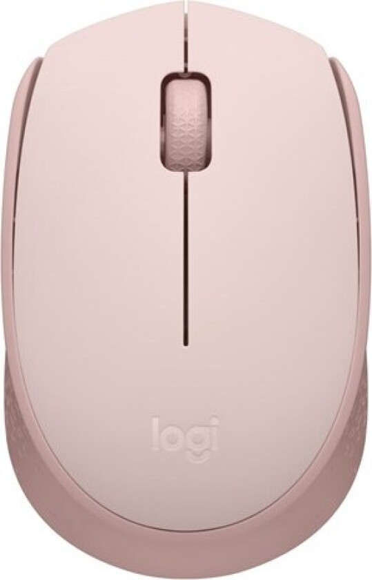 LOGI M171 Wireless Mouse - ROSE - Mus - Optisk - 3 knapper - Rød