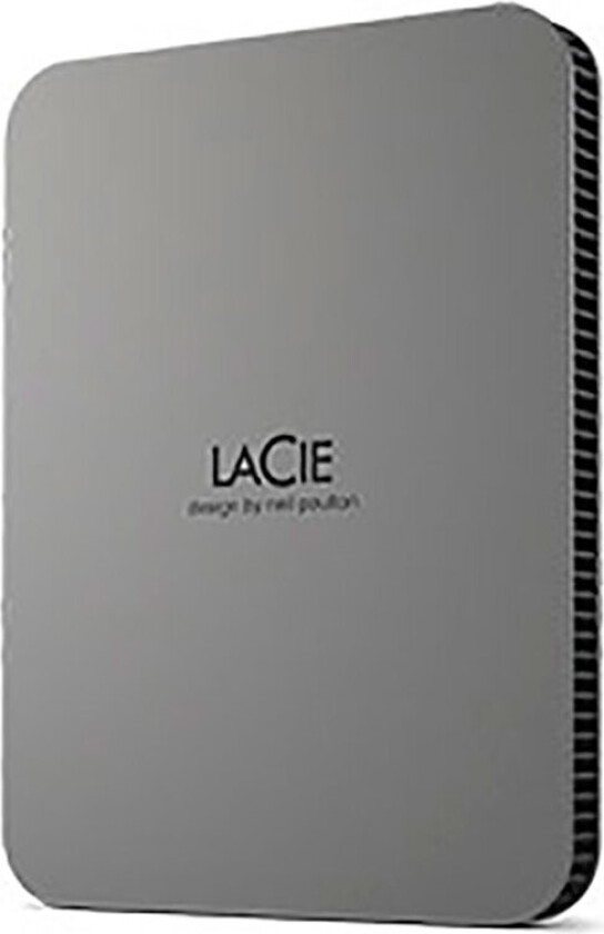 Mobile Drive Secure - Ekstern Harddisk - 5TB - Grå