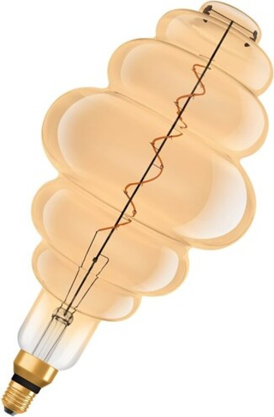 LED-lyspære Vintage 1906 Nest 4,8W/822 (33W) Gold Dimmable E27
