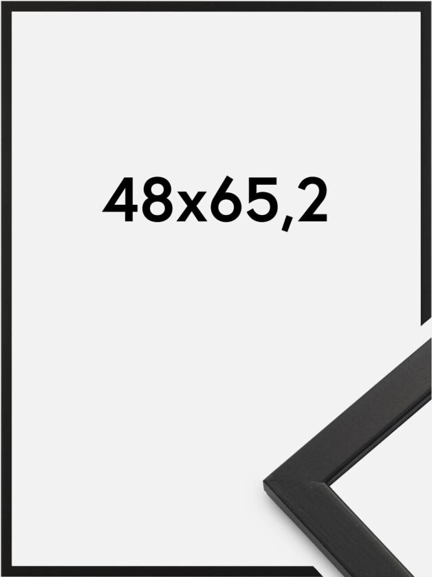 Ramme Edsbyn Akrylglass Svart 48x65,2 Cm