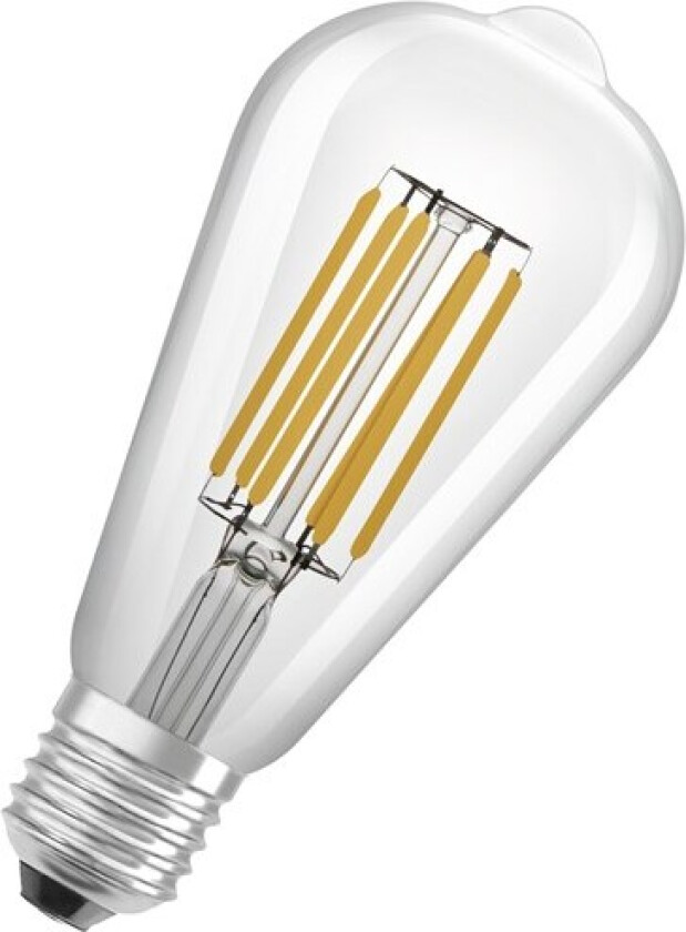 LED-lyspære Edison 4W/830 (60W) Clear E27