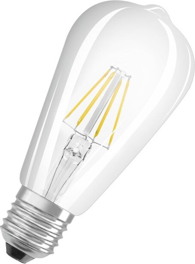 LED-lyspære Comfort Edison 5,8W/927 (60W) Clear Dimmable E27