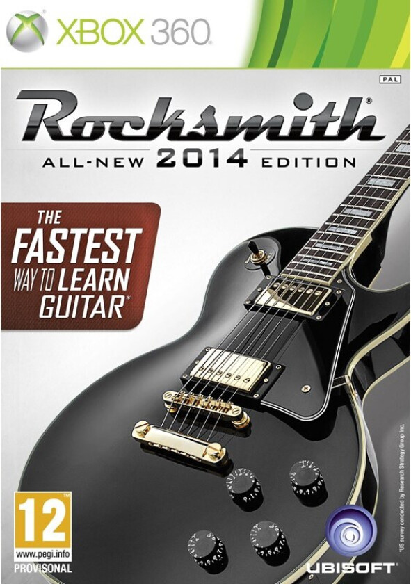 Rocksmith 2014 Edition (Solus) - Microsoft Xbox 360 - Musikk