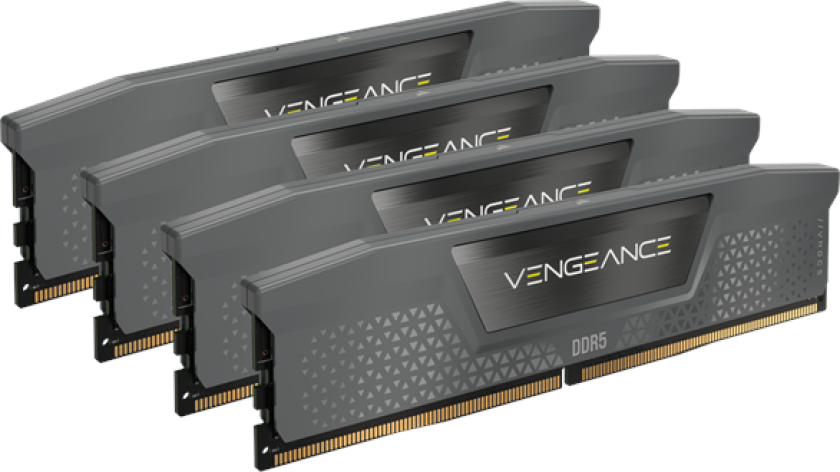 Vengeance DDR5-5600 - 64GB - CL36 - Quad Channel (4 stk) - AMD EXPO - Grå