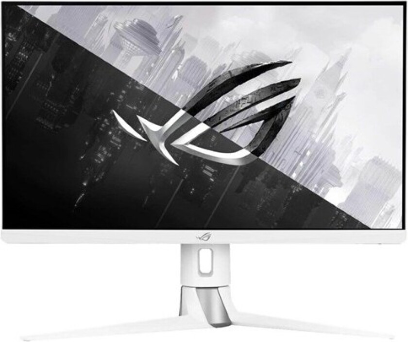 27" ASUS ROG Strix XG27AQ White - 2560x1440 (QHD) - 170Hz - Fast IPS - USB 3.2 HUB - HDR10 - 1 ms - Skjerm