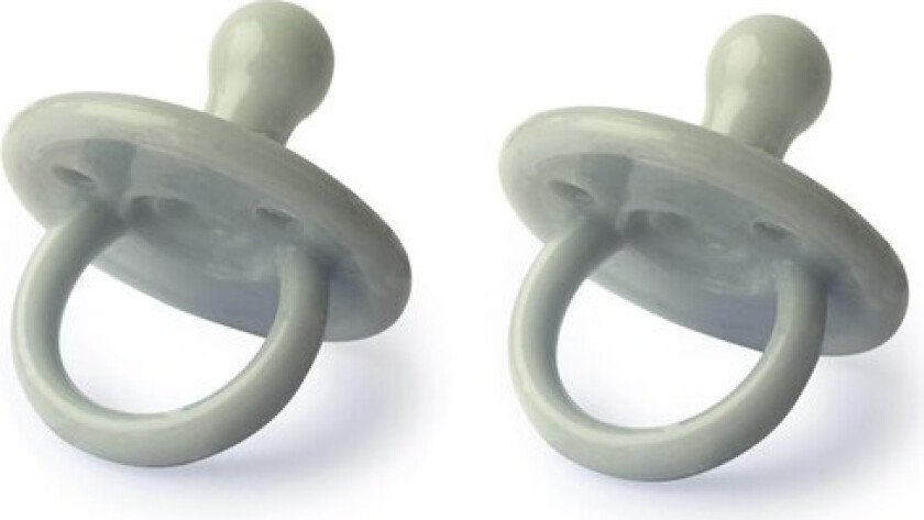 Silicone pacifier 2-pack - Moss green