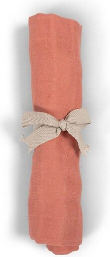 Muslin diaper GOTS - Coral