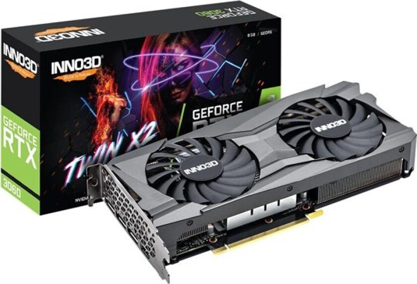 GeForce RTX 3060 Twin X2 - 8GB GDDR6 RAM - Grafikkort