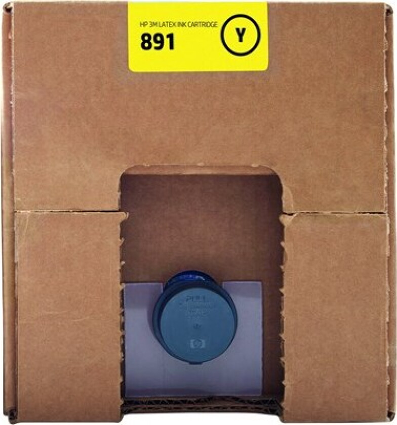 891 - Yellow Ink Cartridge - Original - Blekkpatron Yellow