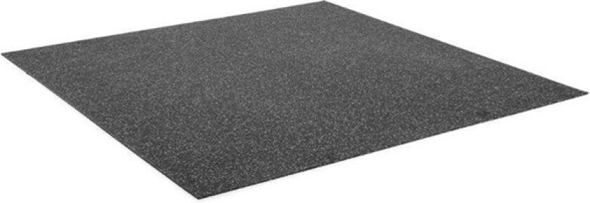 Pro Rubber Flooring 102 x 102 x 0.4 cm black-grey