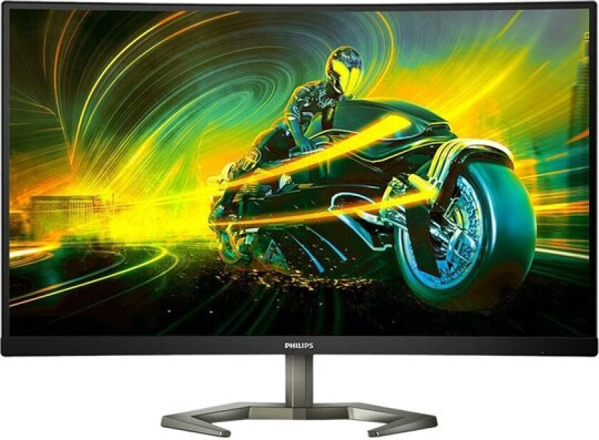 27" Philips Momentum 5000 - 2560x1440 - 165Hz - VA - HDR10 - Curved - 1 ms - Skjerm