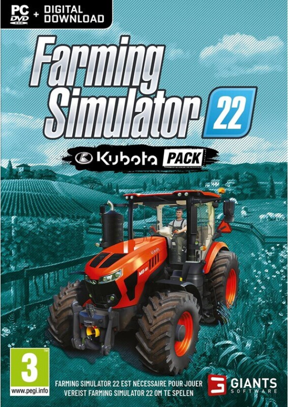 Farming Simulator 22 - KUBOTA Expansion Pack - Windows - Simulator
