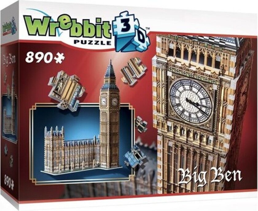 Big Ben (890) 3D Puslespill