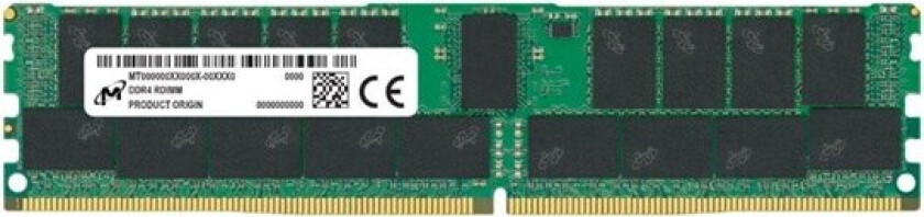 Micron - DDR4 - module - 32 GB - DIMM 288-pin - 3200 MHz / PC4-25600 - registered