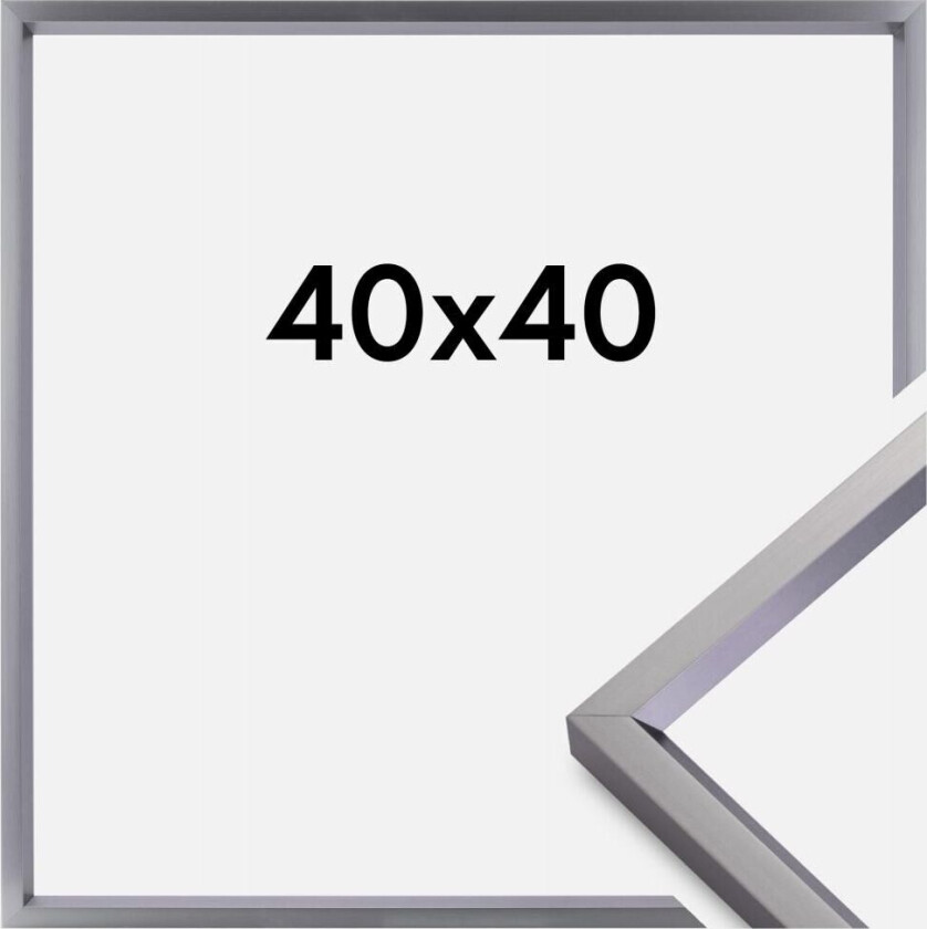 Ramme Steel Style Stål 40x40 Cm