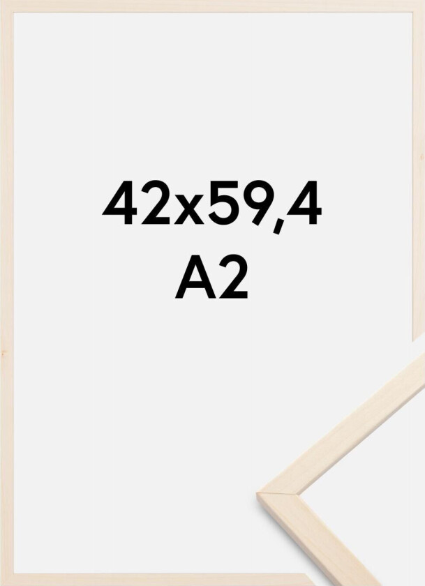 Ramme Edsbyn Lønn 42x59,4 Cm (A2)