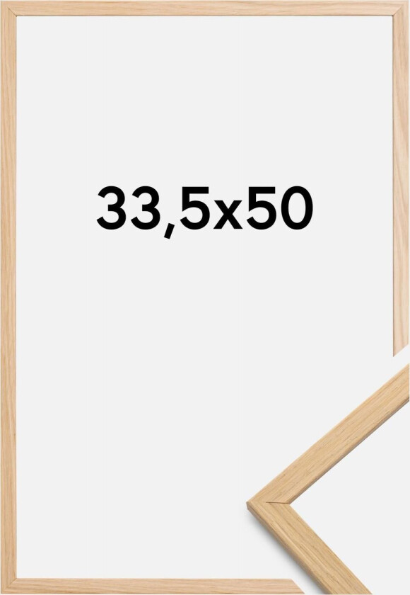 Ramme Edsbyn Akrylglass Eik 33,5x50 Cm