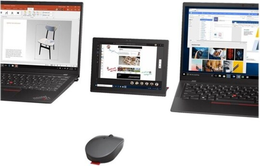 Go Multi-device - Mus - Blue optical - 3 knapper - Grå