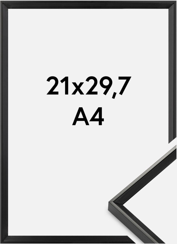 Ramme Desire Akrylglass Svart 21x29,7 Cm (A4)