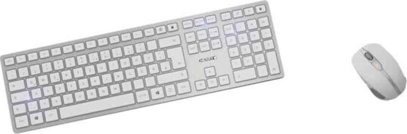 DW 9100 SLIM - Tastatur & Mussett - Czechoslovakian - Hvit