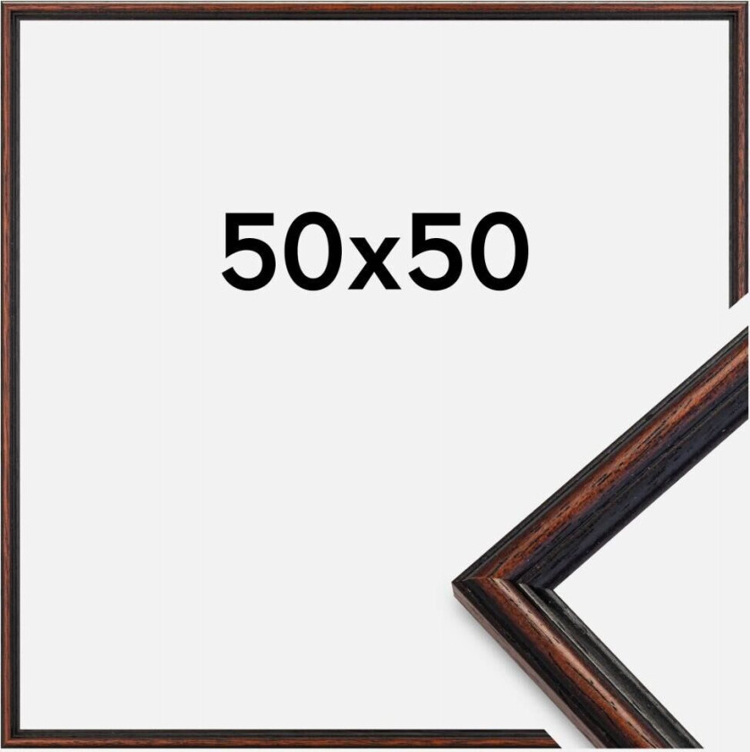 Ramme Horndal Valnøtt 50x50 Cm