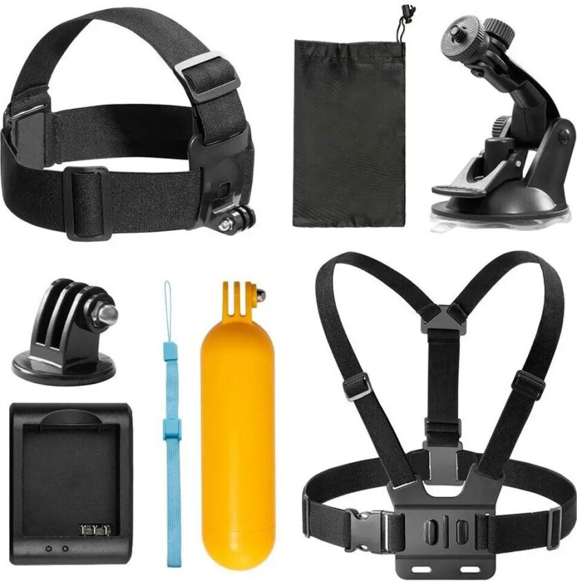 Action Camera accessories - 7 pieces