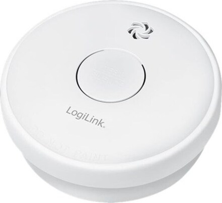 Smoke detector with replaceable zinc carbon battery 1 year battery