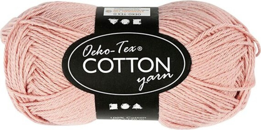 Cotton yarn Beige 50gr 170m