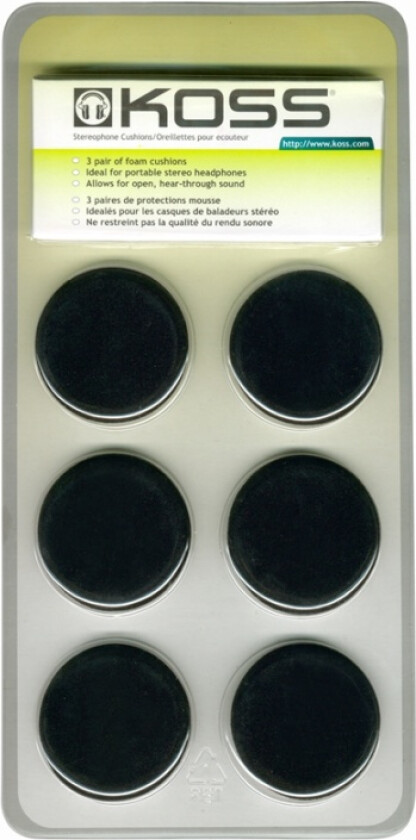 Ear Cushions for Headphones (pack w/ 6)