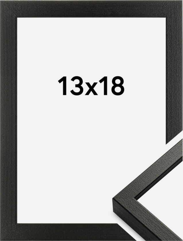 Bilde av Focus Ramme Vivaldi Svart 13x18 Cm