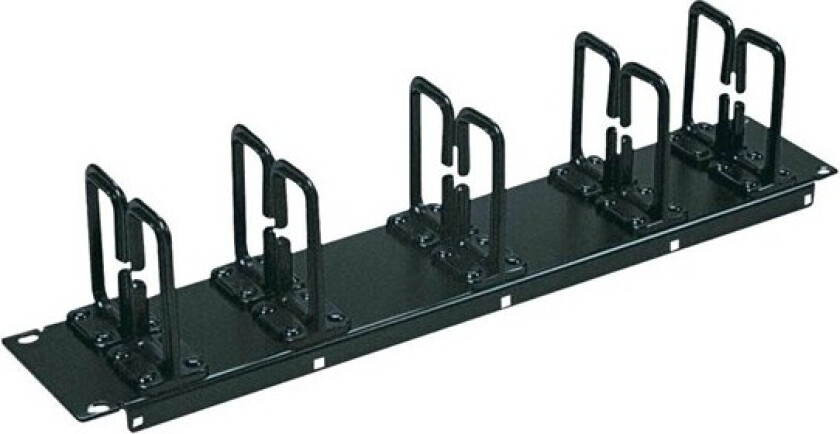 Rack Enclosure Cabinet Horizontal Cable Ring Flexible 2URM - rack cable management kit - 2U