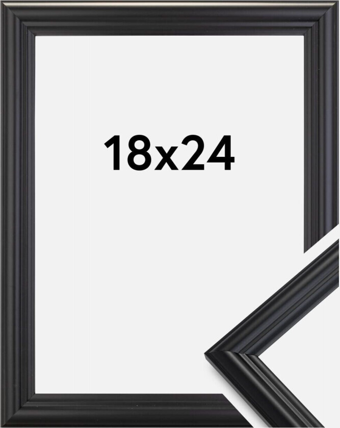 Ramme Siljan Svart 18x24 Cm