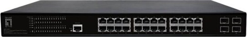 GEP-2861 - switch - 24 ports - Managed - rack-mountable