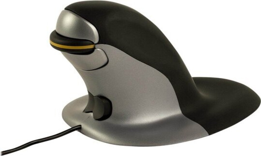 Penguin Small - Vertical mouse - Laser - Sølv