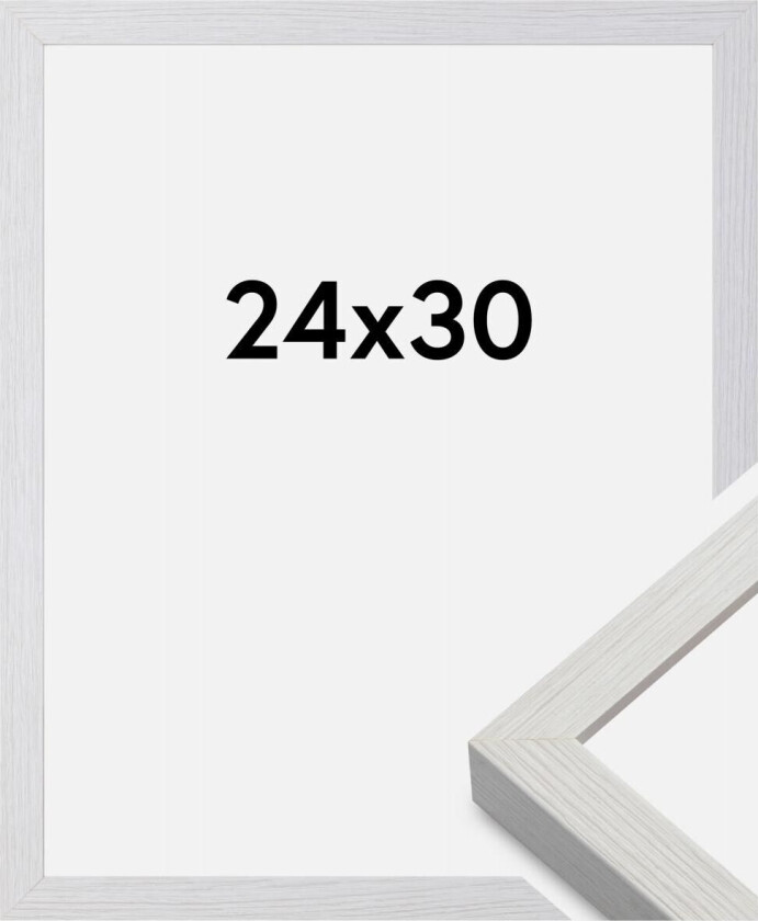 Ramme  Premium Quadrum Snøhvit 24x30  Cm