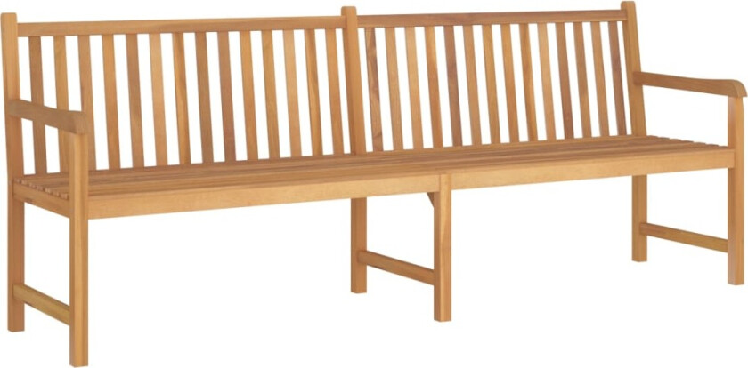 Hagebenk 228 cm heltre teak