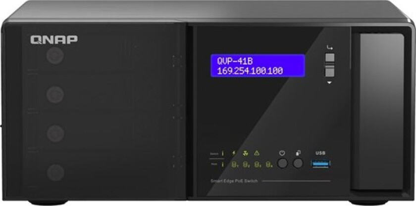 QVP-41B-8G-P Surveillance NAS J4125