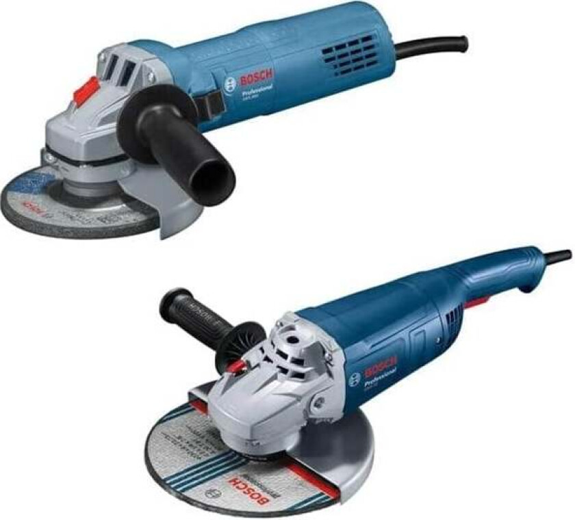 Angle grinder set GWS 20-230 J/GWS 880
