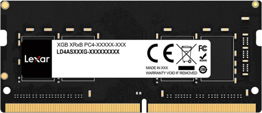 - DDR4 - module - 32 GB - SO-DIMM 260-pin - 3200 MHz / PC4-25600 - unbuffered