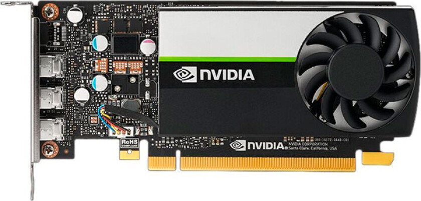 NVIDIA T400 - 4GB GDDR6 RAM - Grafikkort