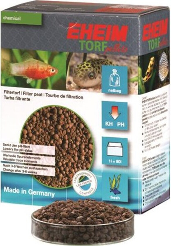 TORFpellets 450g + netbag - filter peat for reduction of pH and KH