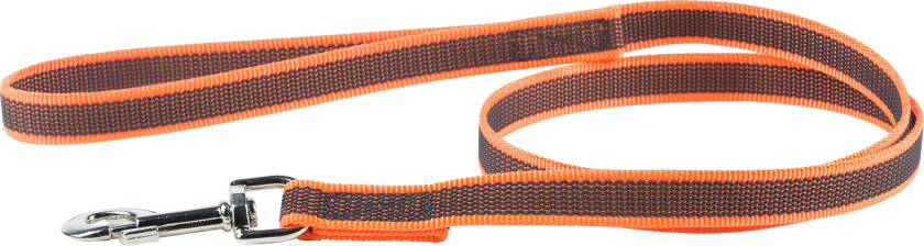 C&G - Super-grip leash - orange-gray Width: 0.7 / 20mm Length: 6ft / 1