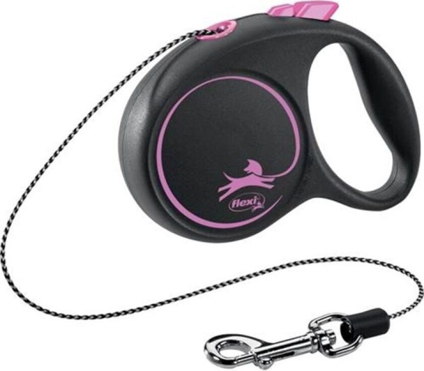 Black Design XS leash 3 m 8 kg pink