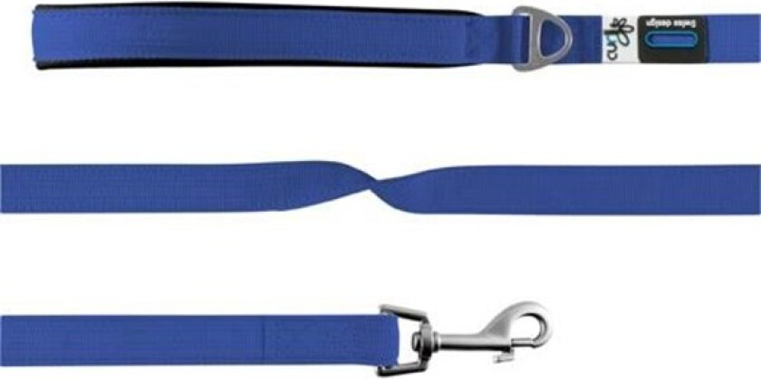 Basic Leash 140x1.5cm blue