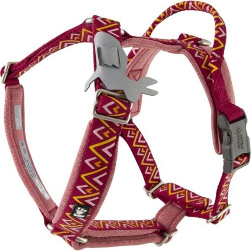 Razzle-Dazzle Y-harness 80-100 cm Beetroot
