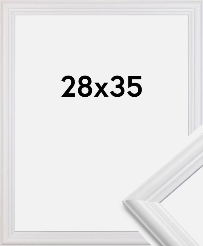 Ramme Siljan Hvit 28x35 Cm